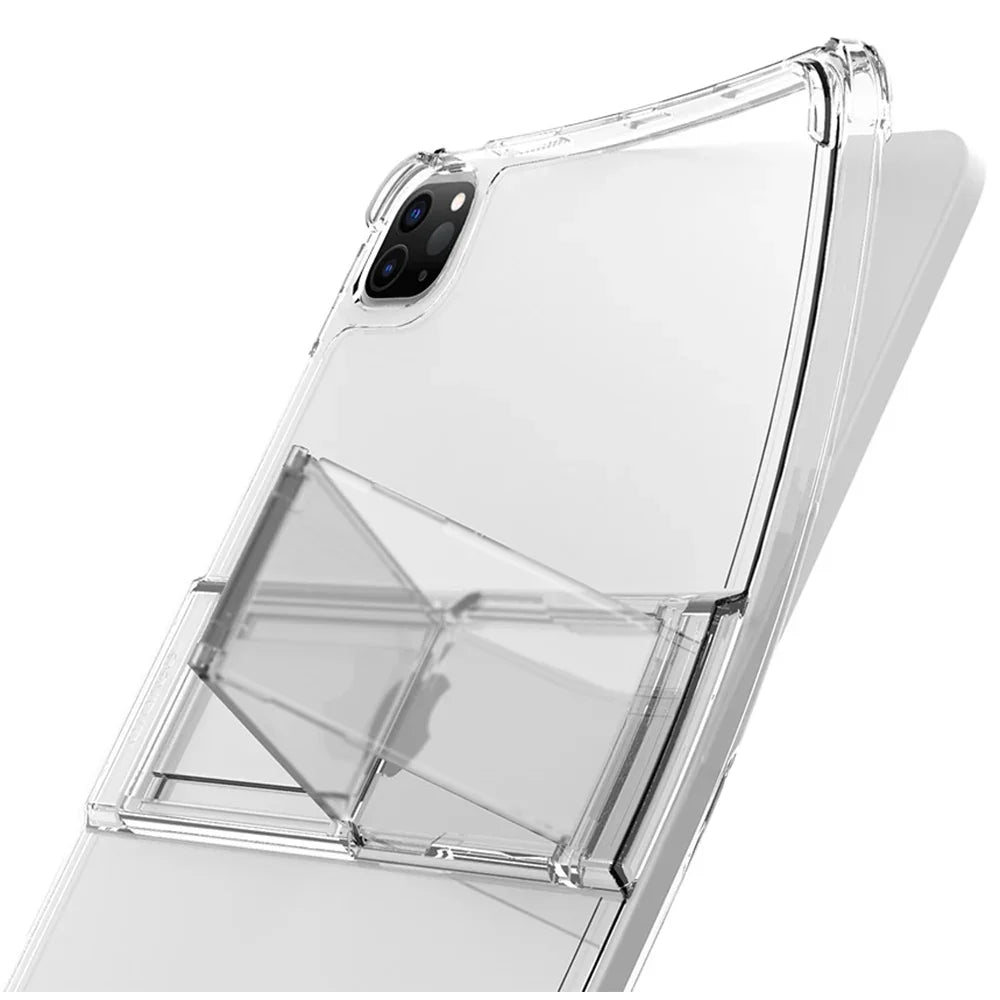 Araree Mach Stand For Apple iPad Air (10.9) - Clear - Tashqila Araree Mach Stand For Apple iPad Air (10.9) - Clear - Tashqila